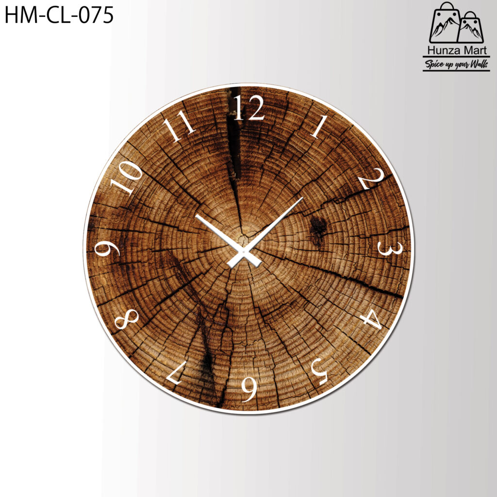 Wooden Wall Clock